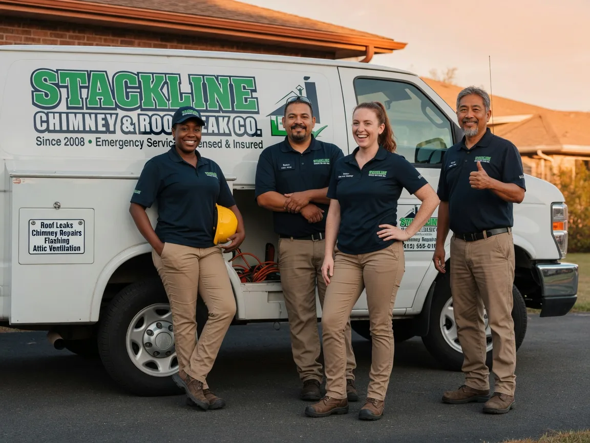 Chimney flashing repair company in Clarissa, MN